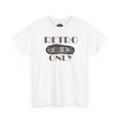 Retro 4 Cave Stone and Black Shirt- Retro Vibes Only