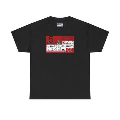 Retro 5 Black Metallic My Retro Card (Red) Shirt