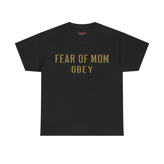 Fear of Mom OBEY Shirt – OVER HYPED ORIGINALS TEE SNEAKER Streetwear Tee