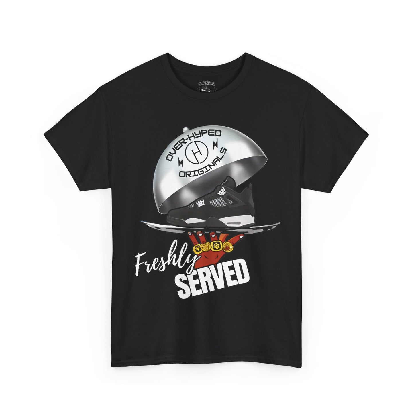 Retro 4 White Thunder Freshly Served Shirt