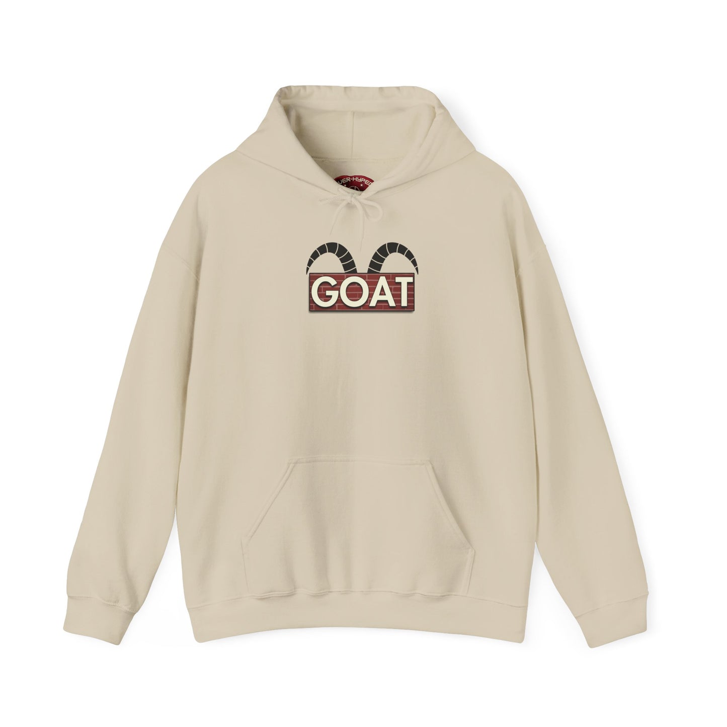 Retro 4 Brick by Brick-Goat Horns Hoodie