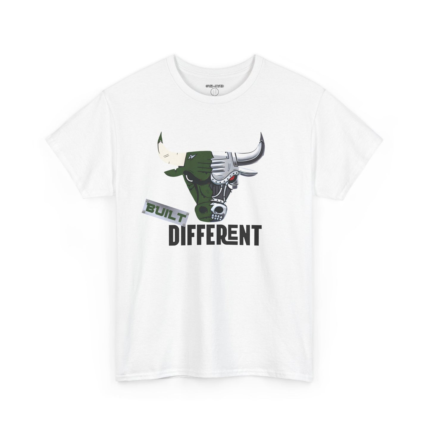 Retro 4 Oxidized Green Built Different Shirt