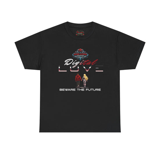 Digital Love Shirt – Valentines Day Shirt by Over Hyped, streetwear, sneaker tee