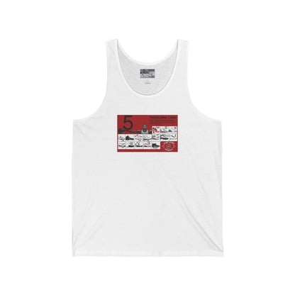 Retro 5 Black Metallic My Retro Card (Red) Shirt