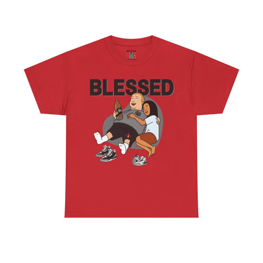 Retro 3 Black Cement/ White Cement  Blessed Shirt