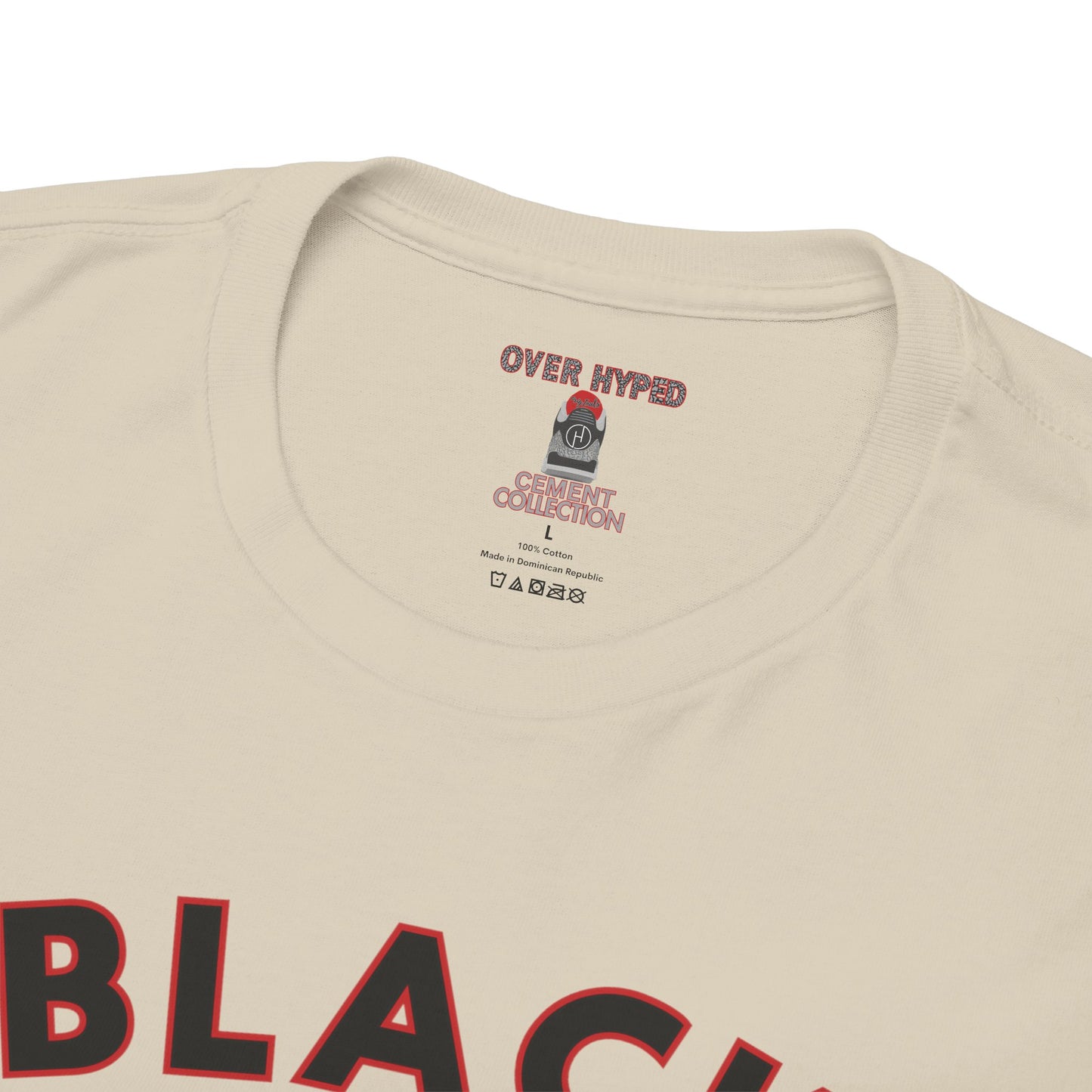 Retro 3 Black Cement Da Rings Shirt
