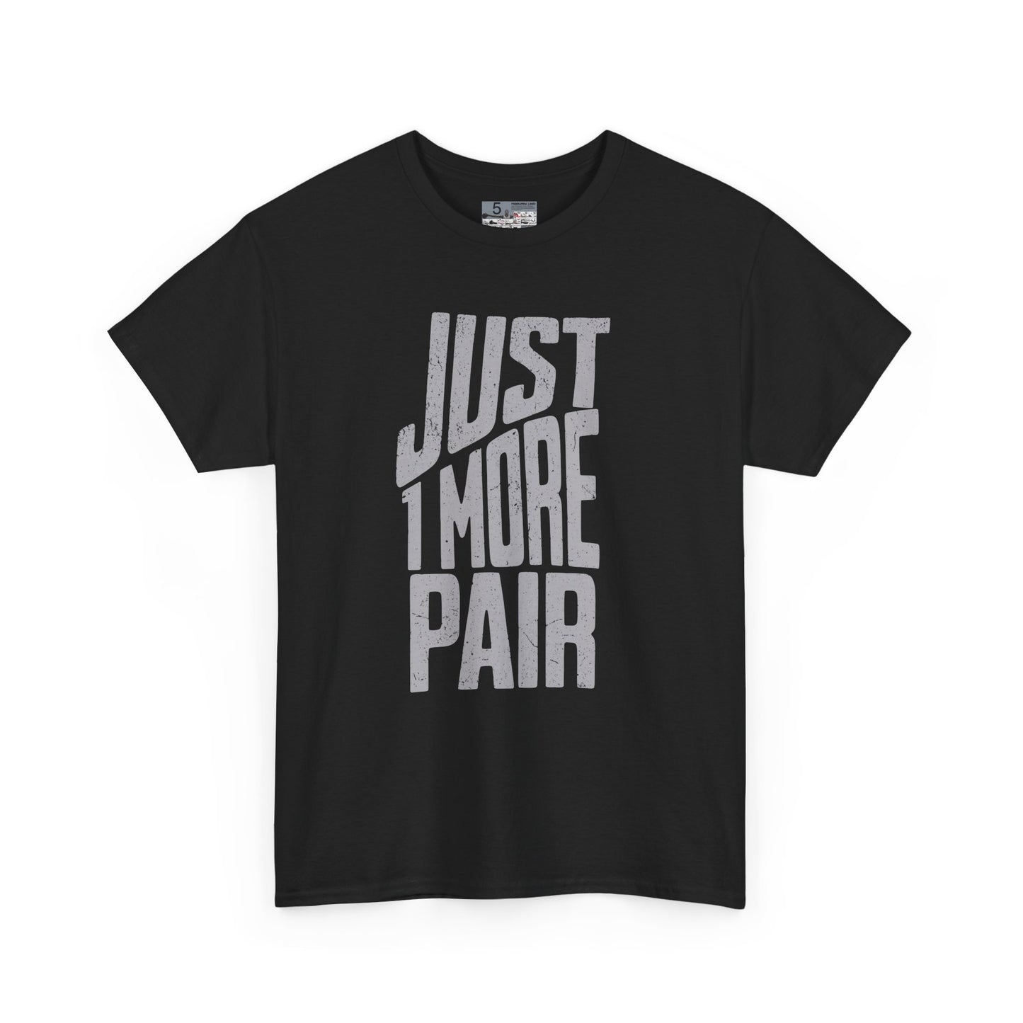 Retro 5 Black Metallic Just 1 More Pair  Shirt