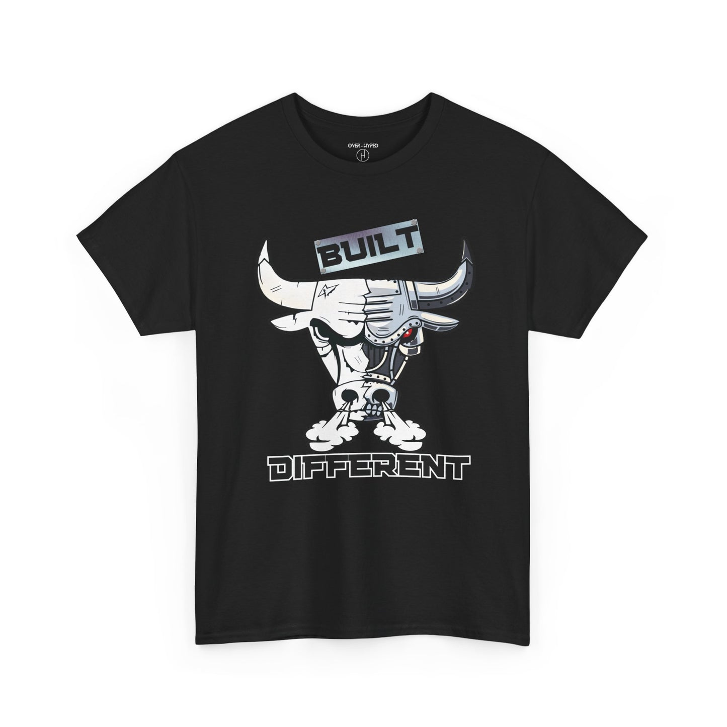 Retro 6 White Black Built Different Shirt