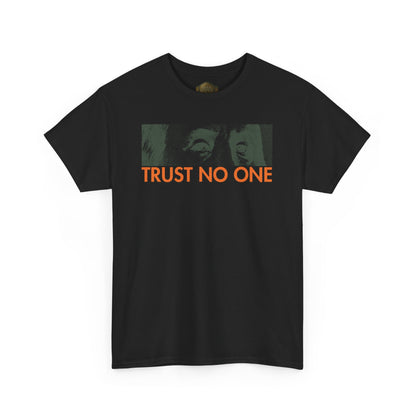 Retro 4 Deep Green and Clementine - TRUST NO ONE