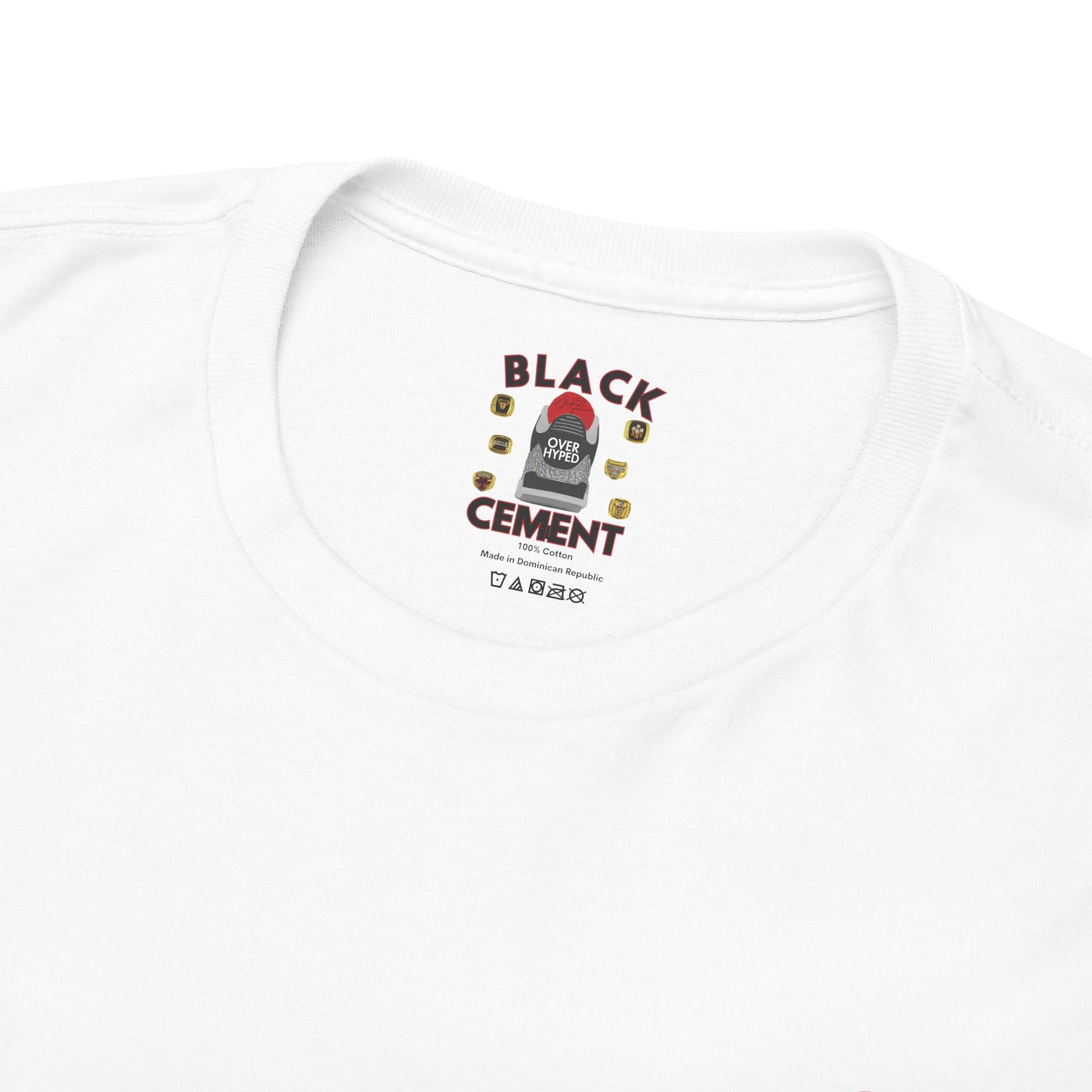 Retro 3 Black Cement/ White Cement  Goated Shirt