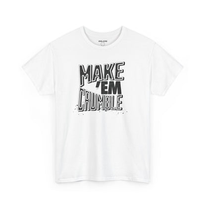 Retro 6 White Black Make Em Crumble  Shirt