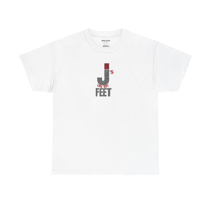 Retro 3 Black Cement/ White Cement J's On My Feet Shirt