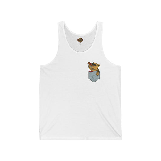 Retro 4 White Cement Knock Out of Pocket Tank