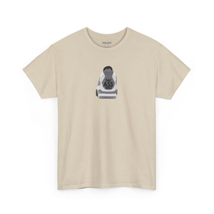 Retro 4 White Cement  Dat Asss Tho  Tee - by Over-Hyped