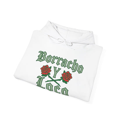 Retro 3 EL VUELO Summit White and Pine Green Hoodie - BORRACHO Y LOCO
