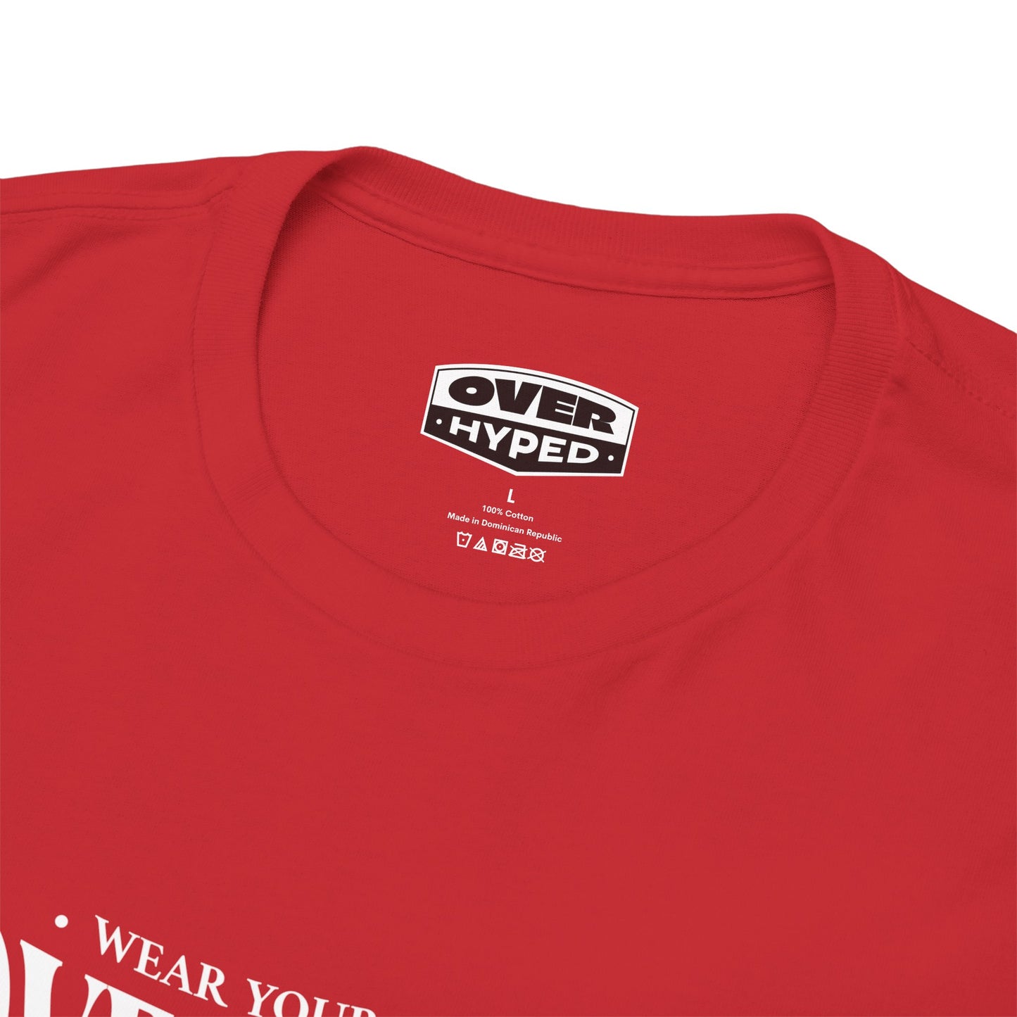 Over-Hyped Wear Your Kicks Tee