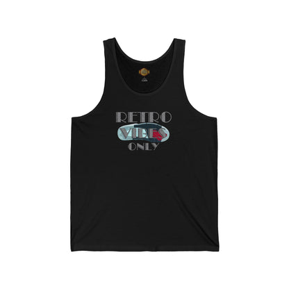 Retro 4 White Cement Retro Vibes Only Tank