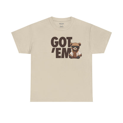 Retro 1 Mocha Got em Bear Shirt