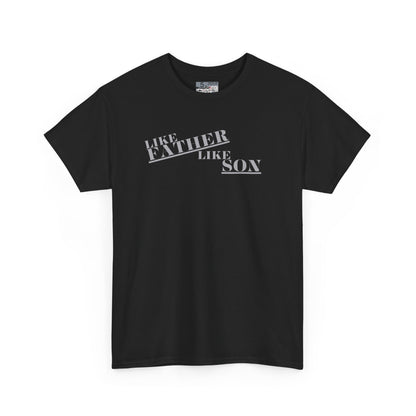 Retro 5 Black Metallic Like Father Like Son Shirt