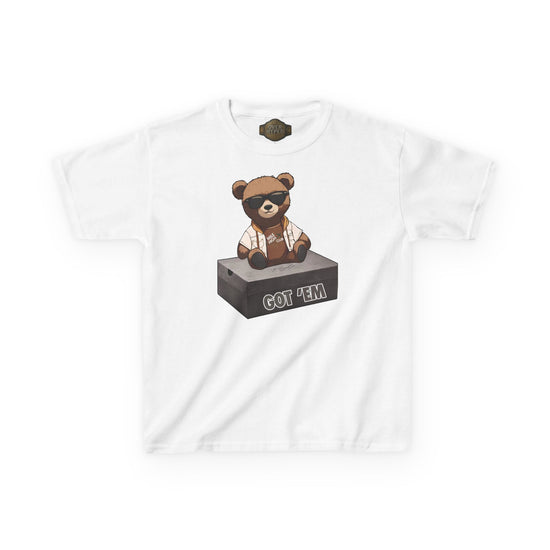 Kids Shirt To Match Retro 4 Cave Stone and Black- got em boxed