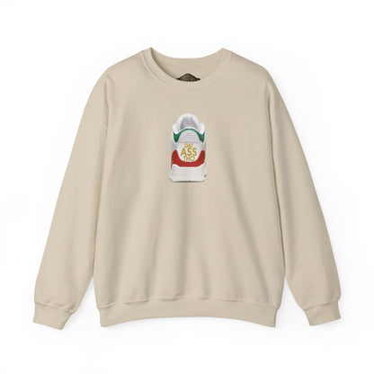 Retro 3 EL VUELO Summit White and Pine Green SweatShirt - DAT ASSSS THOO