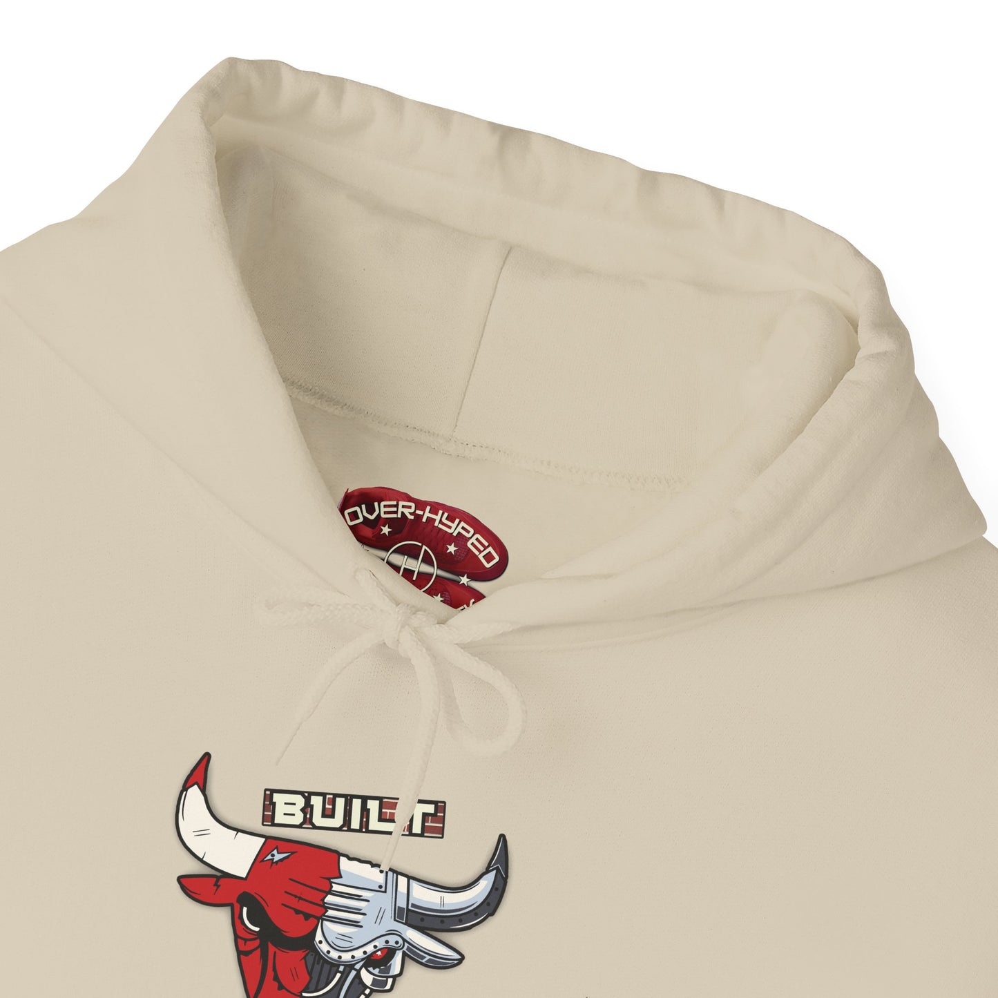 Retro 4 Brick by Brick-Built Different Hoodie