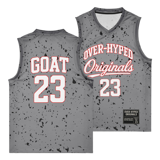 Retro 4 White Cement "GOAT" Jersey – Over-Hyped Originals