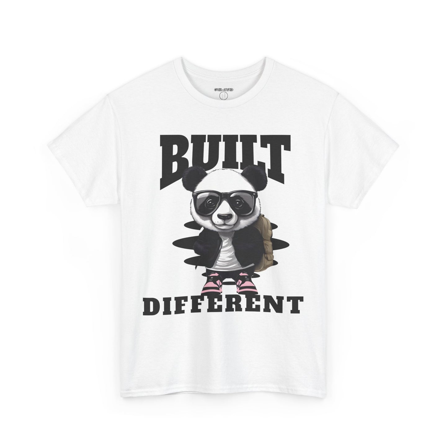 Dunk Panda Built Different  Tee - by Over-Hyped