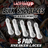 Premium Shoe Laces BULK for DUNKS, AF1, AIR Jordan 1 2 3-BULK SHOE LACES