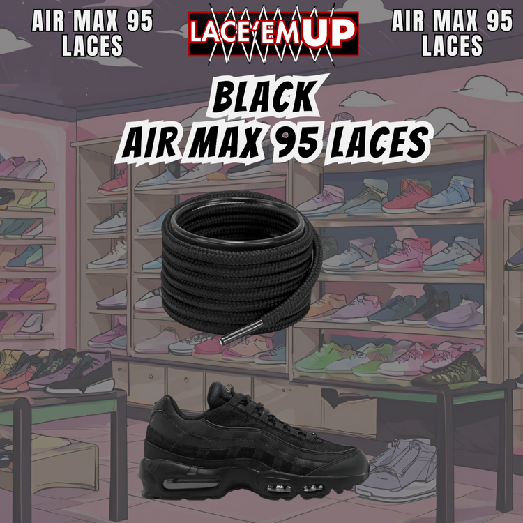 Air Max 95 Shoe Laces  Premium Replacement Rope Round Shoe Laces