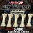 Premium Shoe Laces BULK for DUNKS, AF1, AIR Jordan 1 2 3-BULK SHOE LACES