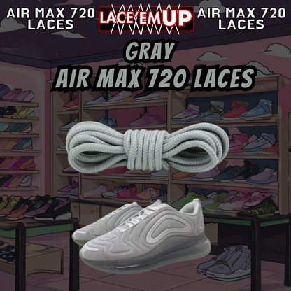 Air Max 720 Shoe Laces  Premium Replacement Rope Round Shoe Laces