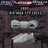 Air Max 720 Shoe Laces  Premium Replacement Rope Round Shoe Laces