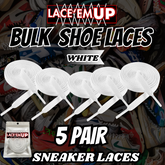 Premium Shoe Laces BULK for DUNKS, AF1, AIR Jordan 1 2 3-BULK SHOE LACES