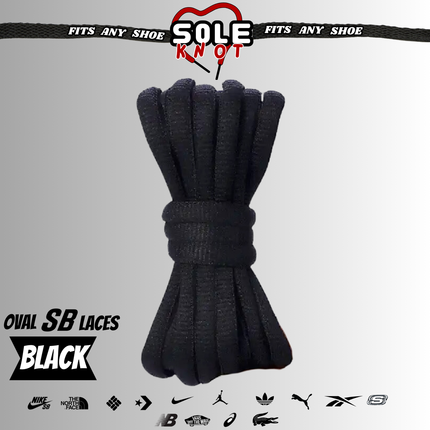 OVAL SHOELACES NIKE SB DUNK REPLACEMENT LACES SNEAKERS by SOLE KNOT