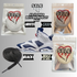 PREMIUM SHOE LACES TO MATCH AIR JORDAN 6 WHITE AND NAVY BLUE ,AJ CONVERSE