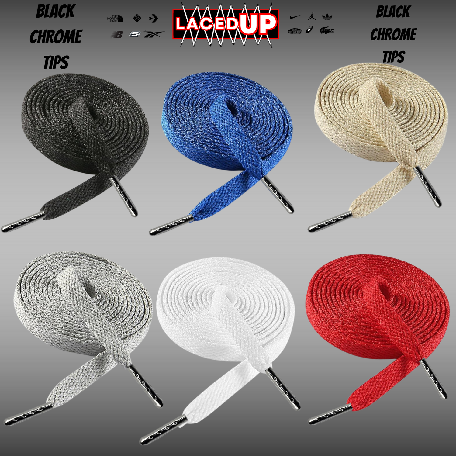 PREMIUM SHOELACES FOR  TRAVIS SCOTT CJ1 T-REXX/TR, AJ1, CACTUS JACK