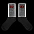 SOCKS TO MATCH Retro 3 BLACK CEMENT SNEAKERS BY OVERHYPED