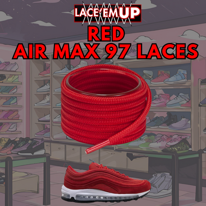 Air Max 97 Shoe Laces  Premium Replacement Rope Round Shoe Laces