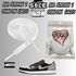 PREMIUM SHOELACES FOR  Air AJ Jordan 1 SHADOW