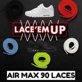 AIR MAX 90 Shoe Laces Replacement-Premium Laces for Air Max 90 SHOE LACES