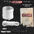 BLACK CAT Shoe Laces Spotted Splatter Cement replacement for jordan 4 black cats