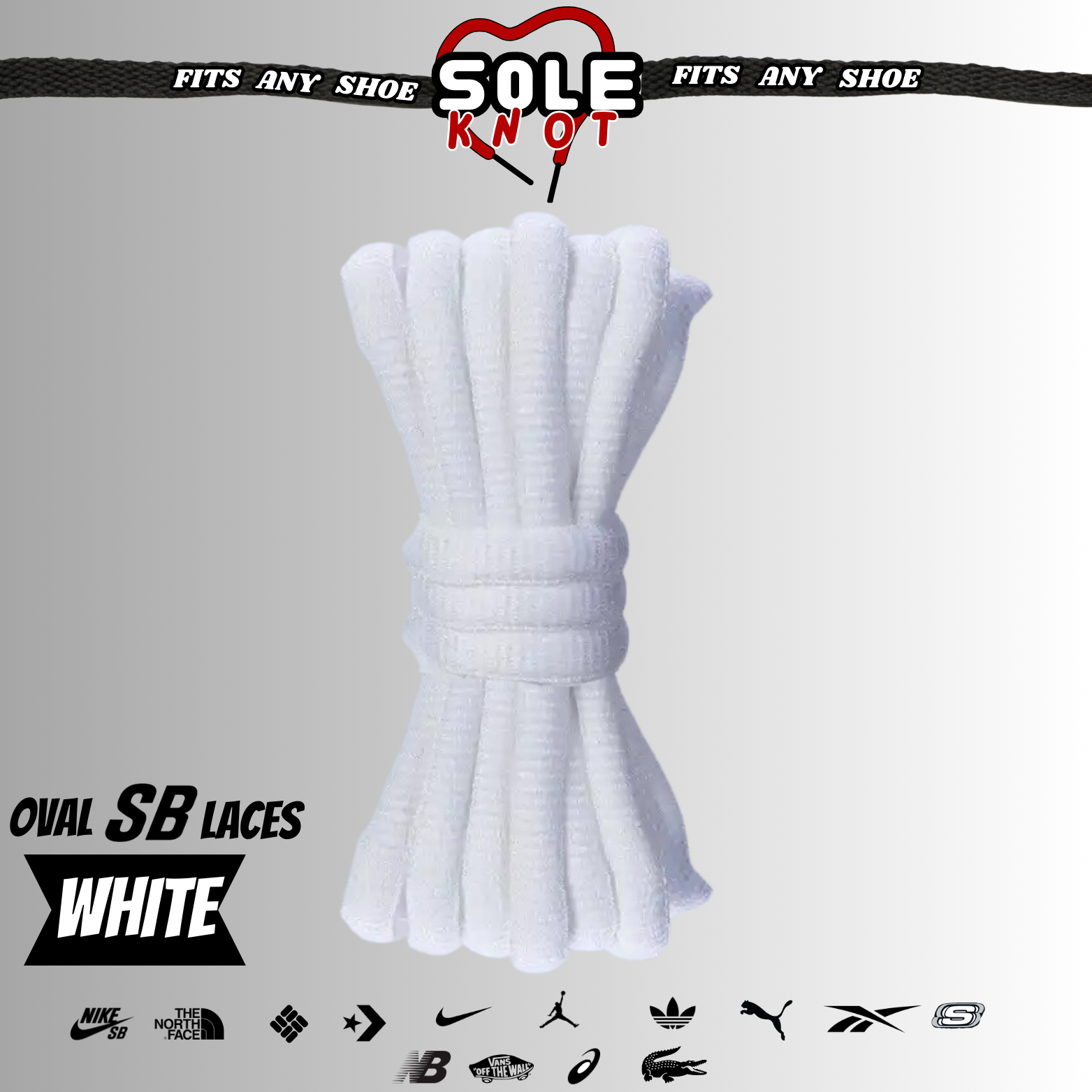 OVAL SHOELACES NIKE SB DUNK REPLACEMENT LACES SNEAKERS by SOLE KNOT