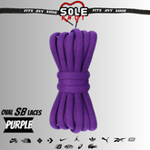 OVAL SHOELACES NIKE SB DUNK REPLACEMENT LACES SNEAKERS by SOLE KNOT
