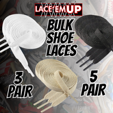 Premium Shoe Laces BULK for DUNKS, AF1, AIR Jordan 1 2 3-BULK SHOE LACES