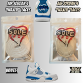 PREMIUM SHOELACES FOR For Air AJ Jordan 4 IV Industrial Military Blue