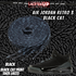 BLACK CAT Shoe Laces Spotted Splatter Cement replacement for jordan 3 black cats
