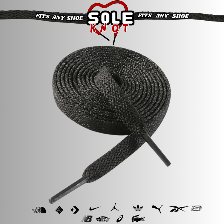 Premium Flat ShoeLaces Replacement for Air Jordan 1,2,3 Air Force Dunk Sole Knot