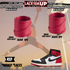 BLACK TOE Shoe Laces Cement replacement for jordan 1  OG BLACK TOE LACES