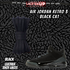 BLACK CAT Shoe Laces Spotted Splatter Cement replacement for jordan 3 black cats